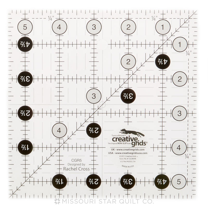 How to Use the Creative Grids Stripology Ruler! Easy Quilting