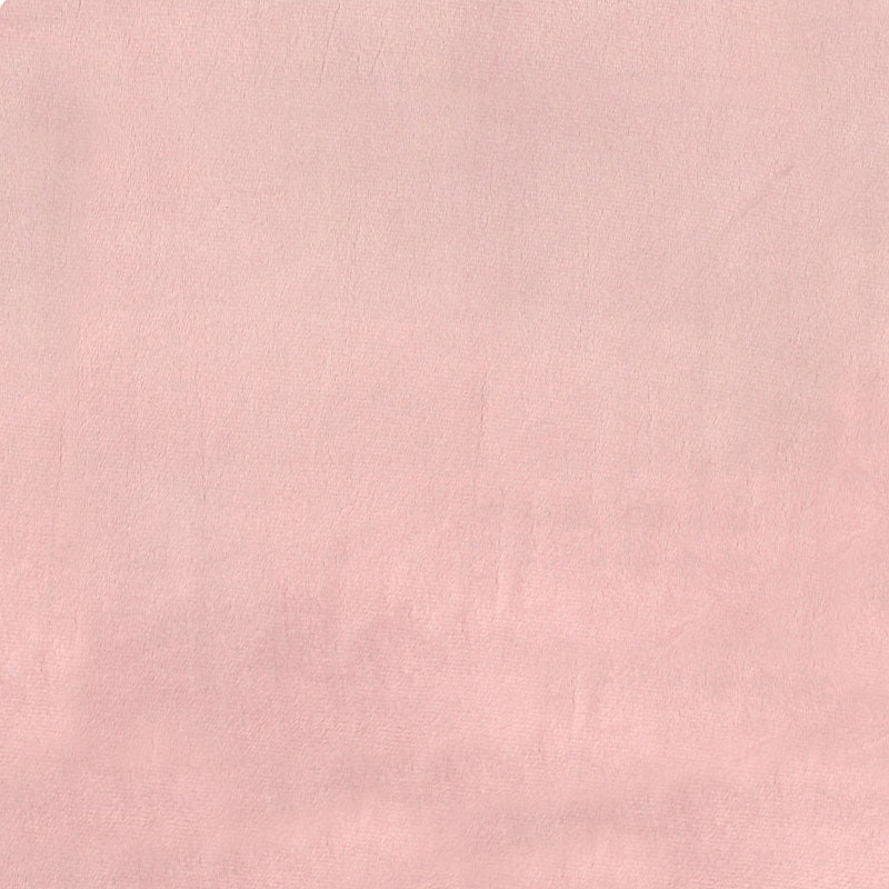 Premium light pink minky fabric