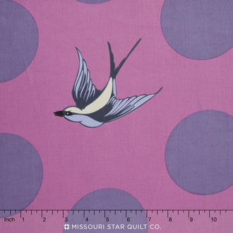 Free Fall - Orchid 108" Backing