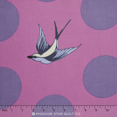 Free Fall - Orchid 108" Backing