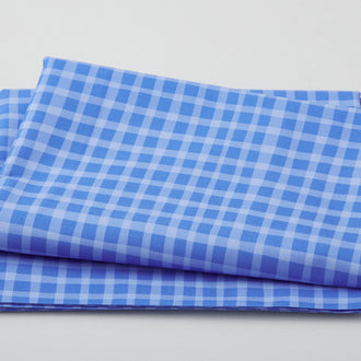 A Bushel and A Peck - Picnic Blanket Plaid Blue 2 Yard Cut