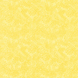 Wilmington Essentials - Swirling Leaves - Lemon Yellow Yardage Primary Image