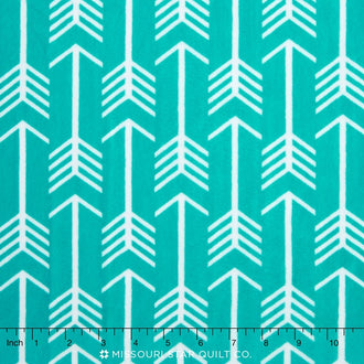 Cuddle® Prints - Archer Teal Snow 60' Minky Yardage