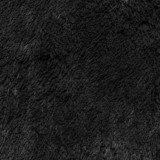 Luxe Cuddle® - Shaggy Black Minky Yardage