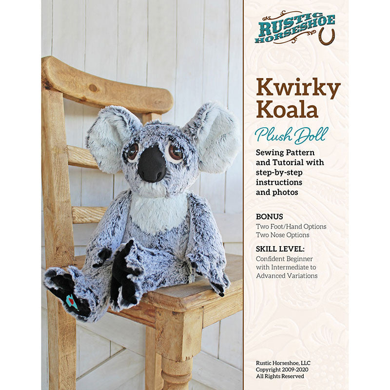 Kwirky Koala Plush Doll Pattern Primary Image