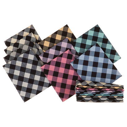 Checks Favorites 9 Piece Fat Quarter Bundle