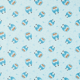 Winsome Critters - Owl Toss Blue Yardage