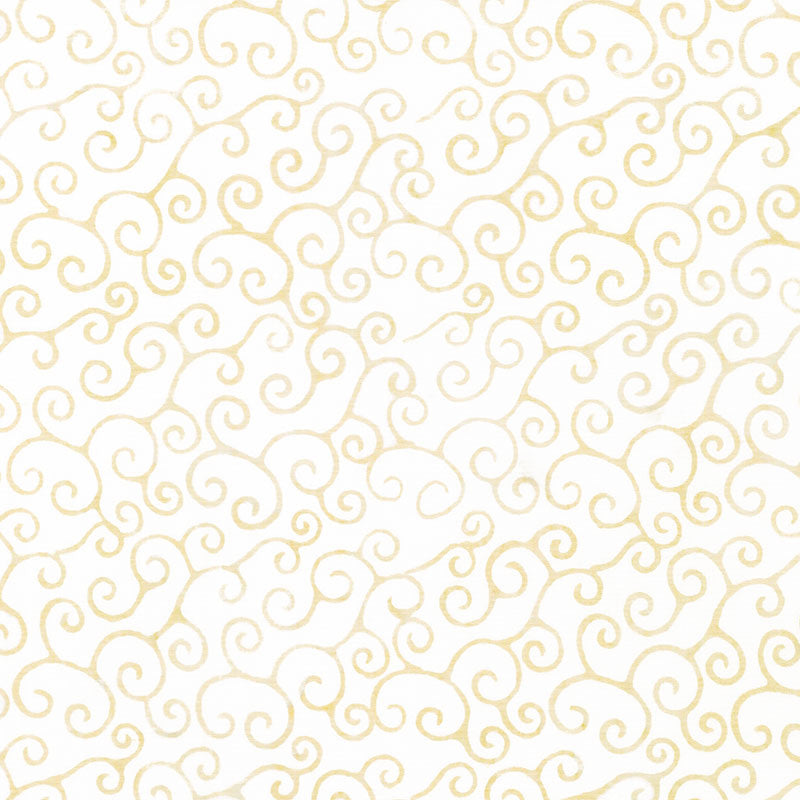 Foundations Neutrals Batiks Swirl Vine Neutral Yardage 1318