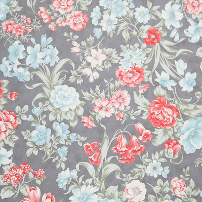 Collection for a Cause: Etchings - Bold Blossoms Charcoal Yardage