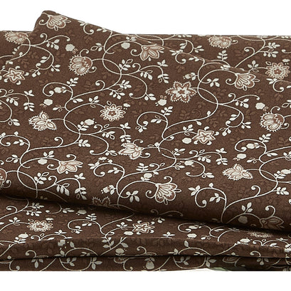 Zen Prints - Floral Scroll Dark 2 Yard Cut