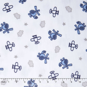 Cuddle® Prints - Sky Captain Navy 60" Minky Yardage