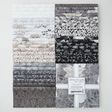 Holiday Flourish - Snow Flower Taupe Colorstory Metallic Ten Squares Primary Image