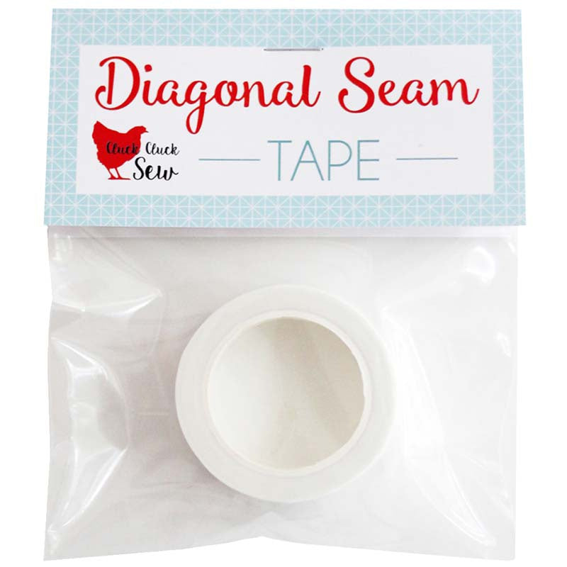 TSSART 1/4 Seam Diagonal Seam Tapes - 10Yard Each Roll Sewing Basting Tape  for Stitching Straight Diagonal Seams Instruction Tool (2Pcak)