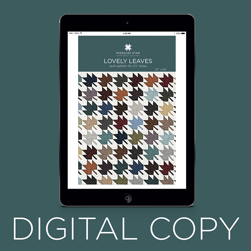 Digital Download - Lovely Leaves Quilt Pattern by Missouri Star Primary Image