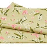 Sensibility Favorites - Lilies & Butterflies Green 2 Yard Cut Primary Image