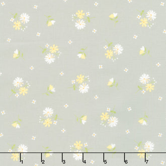 Buttercup and Slate - Daisy-Oh Pebble Yardage