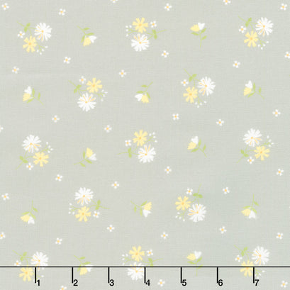 Buttercup and Slate - Daisy-Oh Pebble Yardage