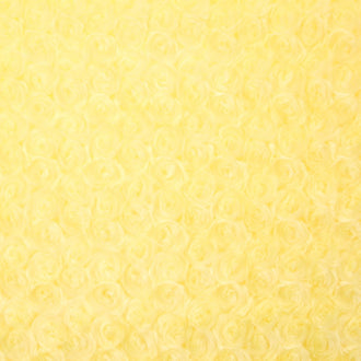 Cuddle® Embossed Rose - Banana 60" Minky Yardage