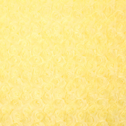 Cuddle® Embossed Rose - Banana 60" Minky Yardage