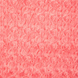 Cuddle® Embossed Rose - Coral 60" Minky Yardage Primary Image