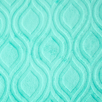 Cuddle® Embossed Marquis - Aruba 60" Minky Yardage