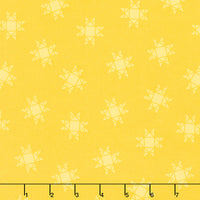 Quilt Town - Tossed Missouri Star Yellow Yardage Primary Image