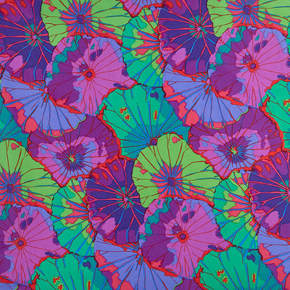 Kaffe Collective - Lotus Leaf Purple 108" Wide Backing Yardage