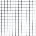 Easy Living Toweling - Checks White Black Yardage Primary Image