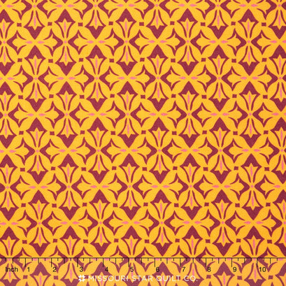 Dream Weaver - Cross Print Sunset Yardage