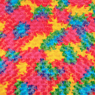 Luxe Cuddle® - Rainbow Rose Vibrant Minky Yardage