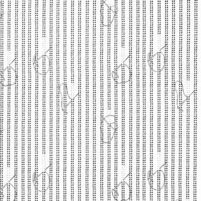 Sew Journal - Stitches White Yardage