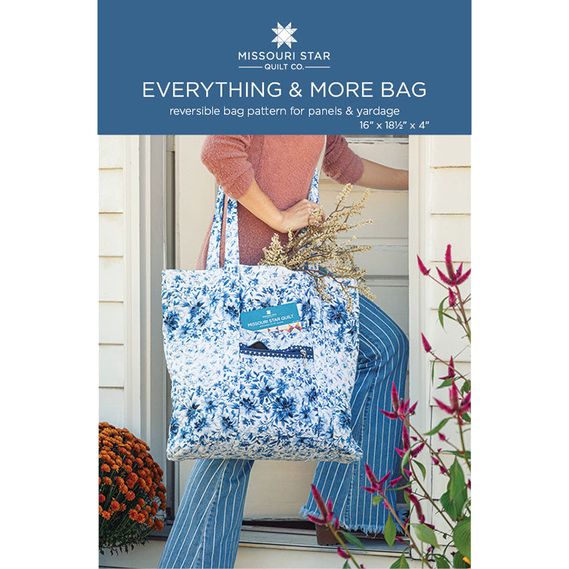 Carry All Tote Bag Pattern by Missouri Star