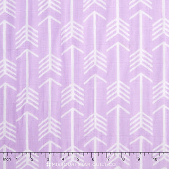 Embrace - Double Gauze Premier Archer Lilac Yardage