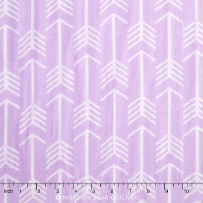 Embrace - Double Gauze Premier Archer Lilac Yardage