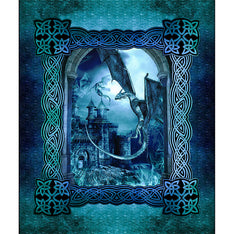 Dragons (In the Beginning) - Large Castle Blue Panel Primary Image