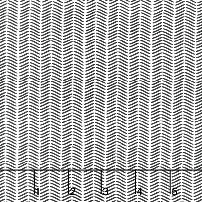 Capsule Pine Lullaby - Line Markings Black Yardage