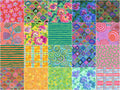 Kaffe Fassett Collective - February 2024 Bright Colorway 10" Squares