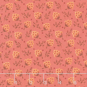 Quiet Grace - Clover Blossoms Pink Yardage