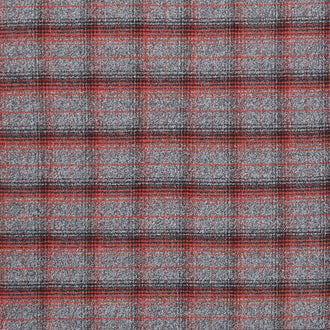 Mammoth Flannel - Plaid Grey Yardage