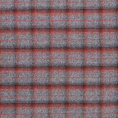 Mammoth Flannel - Plaid Grey Yardage