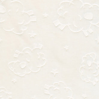 Cuddle® Double Sided Embossed Lamb Spa - Ivory 60" Minky Yardage