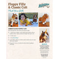 Floppy Filly & Classic Colt Plush Horse Doll Pattern