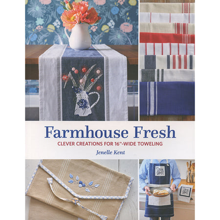 Farmhouse Inspired Kitchen Towels - The Happy Scraps