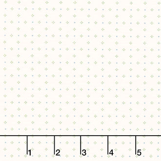 Bee Dots - Thelma Lettuce Yardage