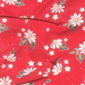 Sweet Freedom - Summer Flowers Red Sparkle Yardage Alternative View #1