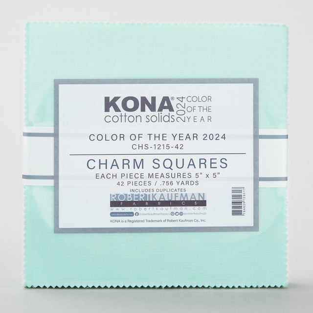 Kona Cotton Color of the Year 2024 Julep Charm Pack