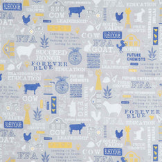 FFA Forever Blue - Text Gray Yardage Primary Image