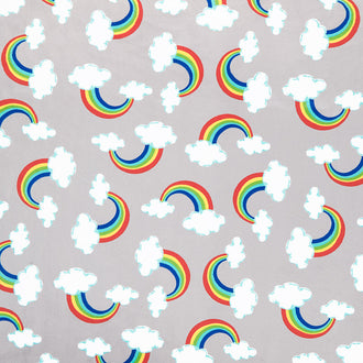 Cuddle® Prints - Sweet Rainbows Bright 60" Minky Yardage