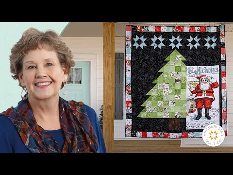 Santa's Silent Night Quilt Pattern by Missouri Star