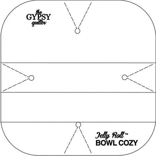 Bowl Cozy Template 3 Sizes, Bowl Cozy Pattern Template, Bowl Cozy